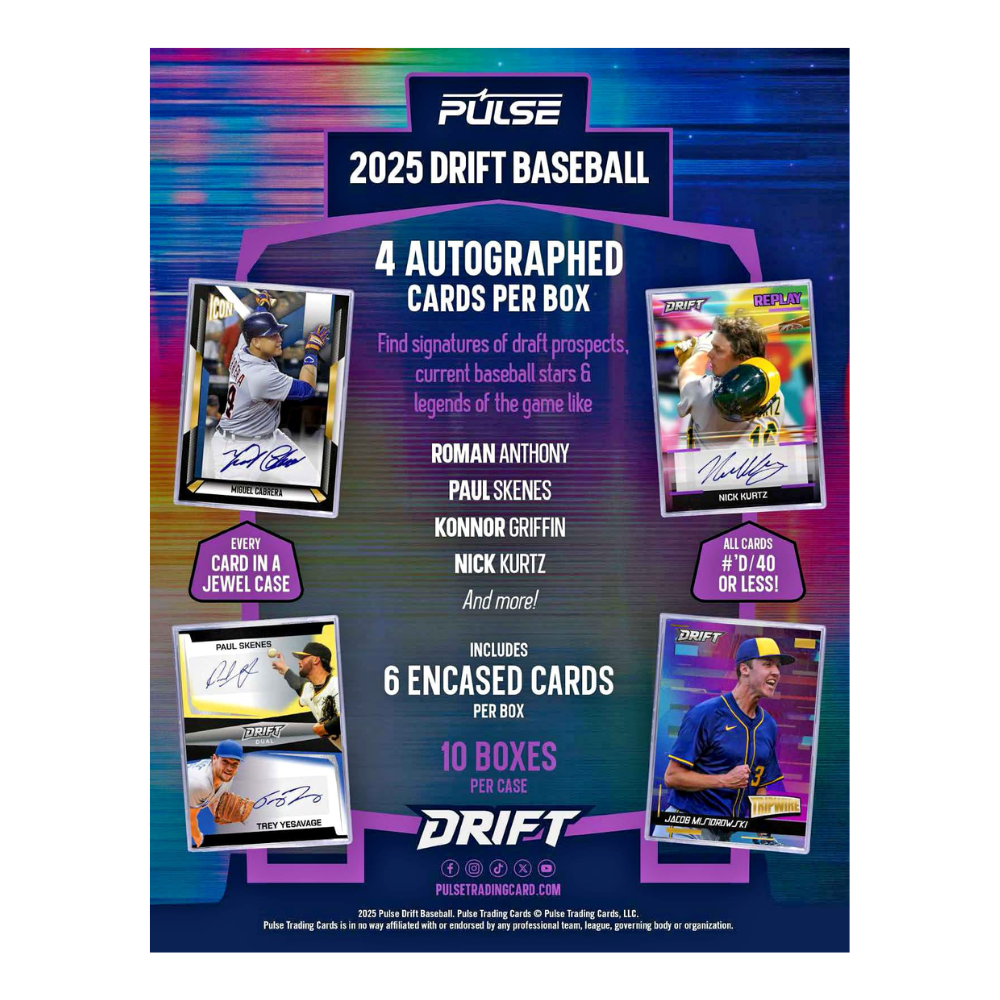 2025 Pulse Drift Baseball Hobby