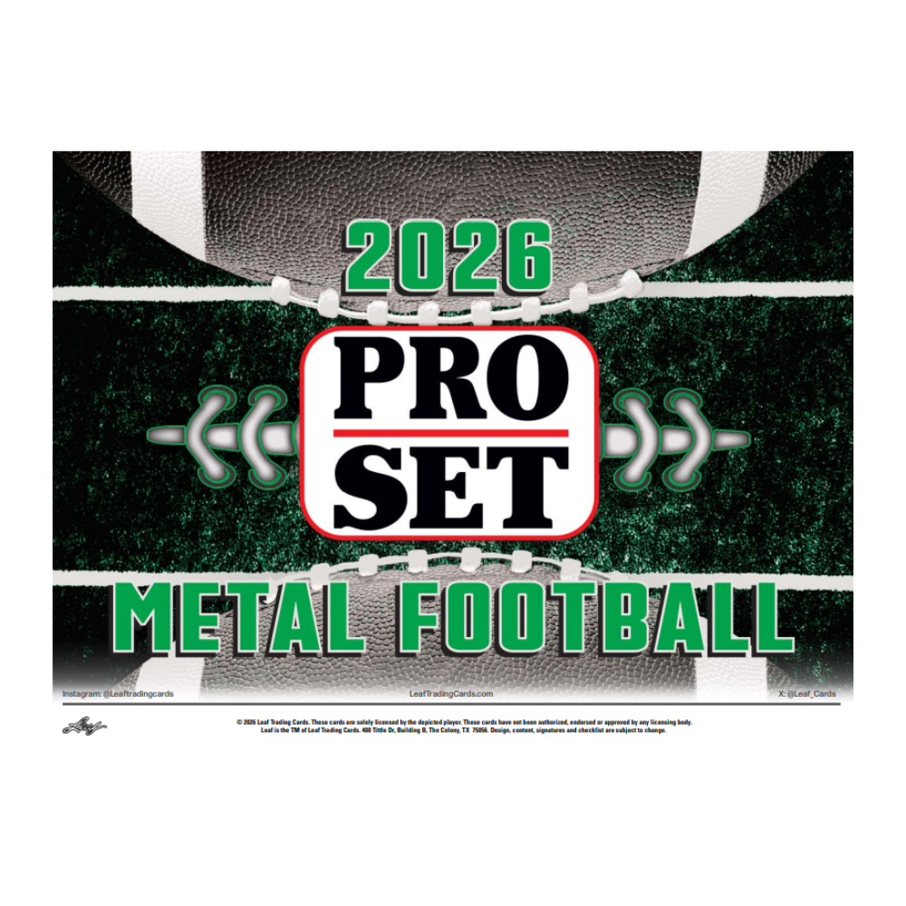2026 Leaf Pro Set Metal Football