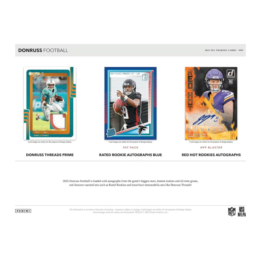 2025 Panini Donruss Football Hobby Factory Set
