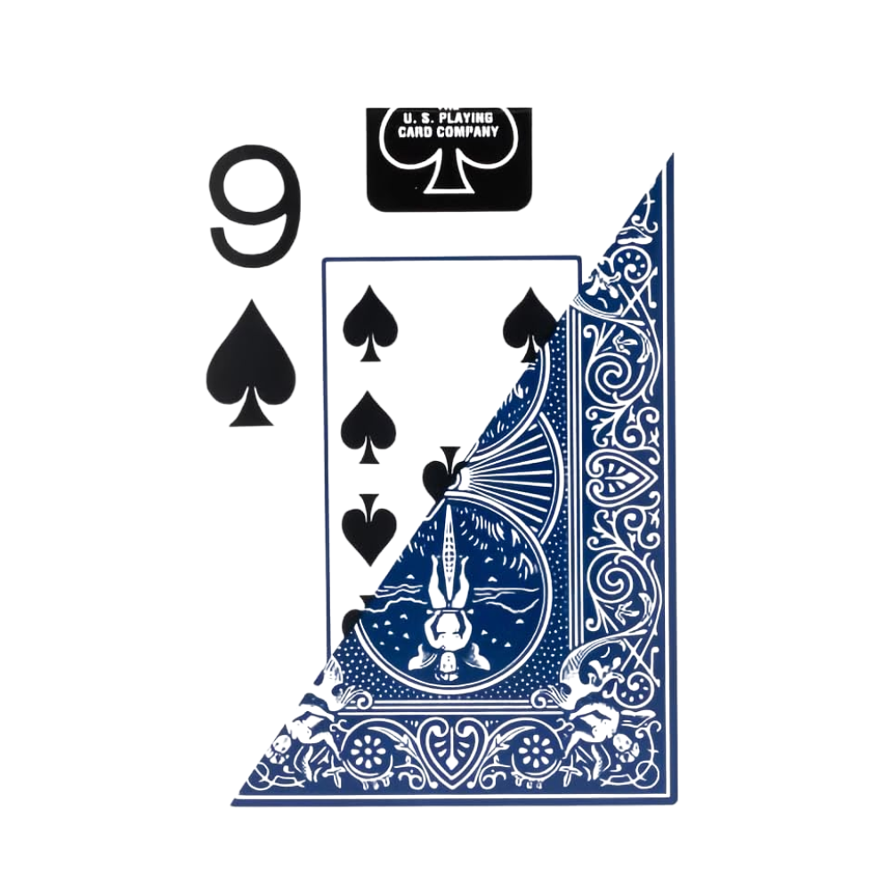 Bicycle Playing Cards - Pinochle: Jumbo Index: Red or Blue (EN)