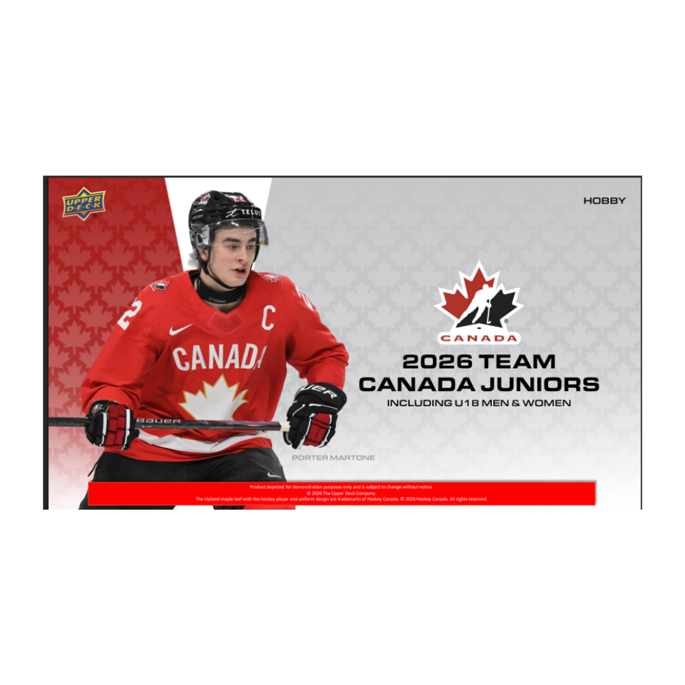 2026 Upper Deck Team Canada Juniors Hockey Blaster