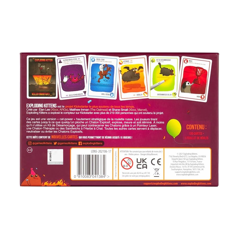 Exploding Kittens - Edition Festive (FR)