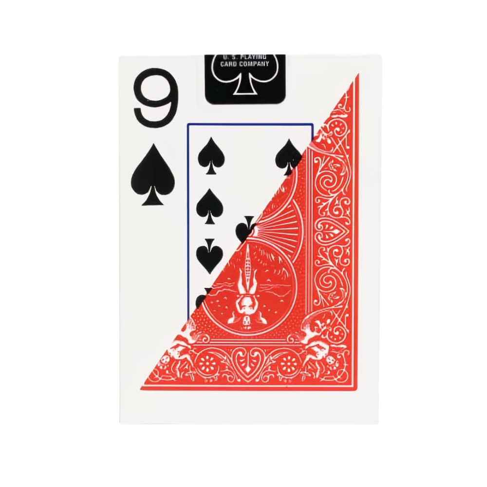 Bicycle Playing Cards - Pinochle: Jumbo Index: Red or Blue (EN)