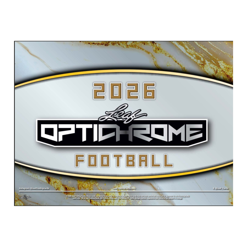 2026 Leaf Optichrome Football
