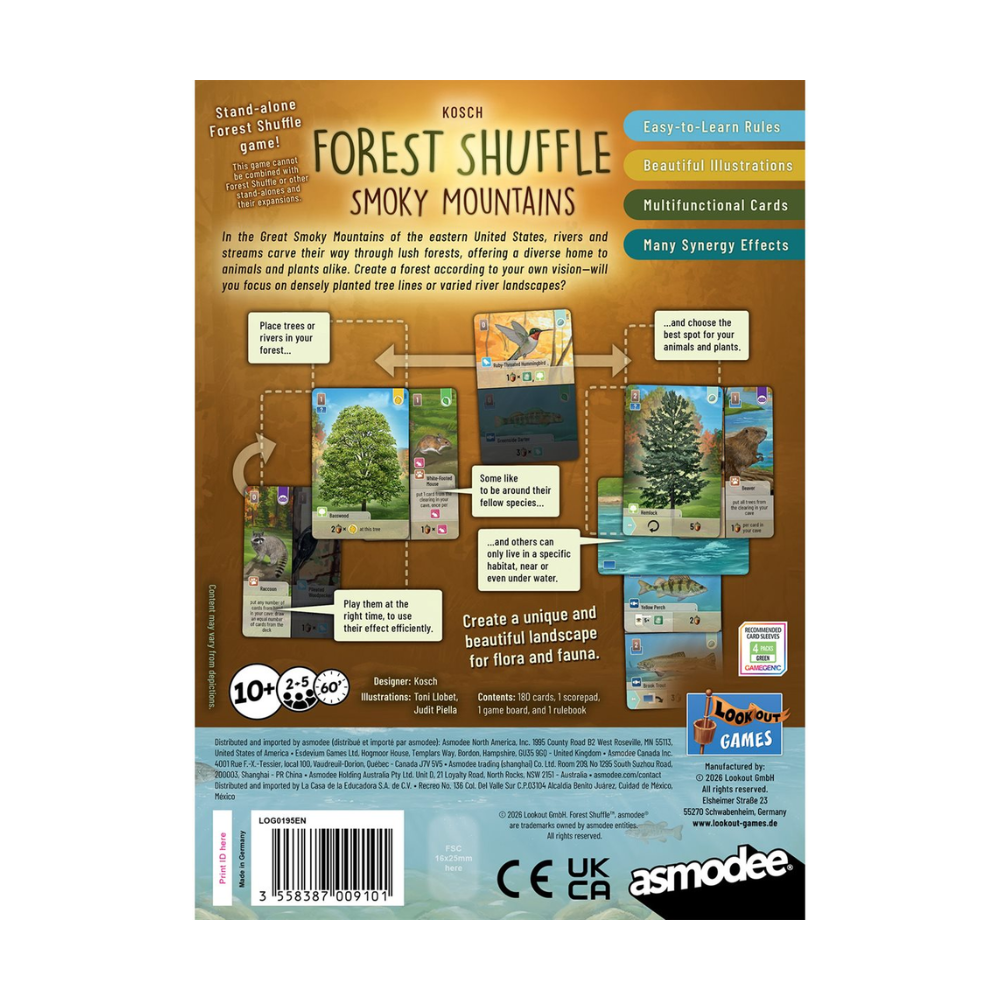 Forest Shuffle - Smoky Mountains (EN) ^ Oct 02 2026
