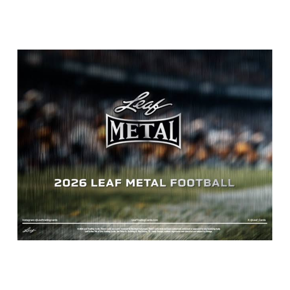 2026 Leaf Metal Football Jumbo