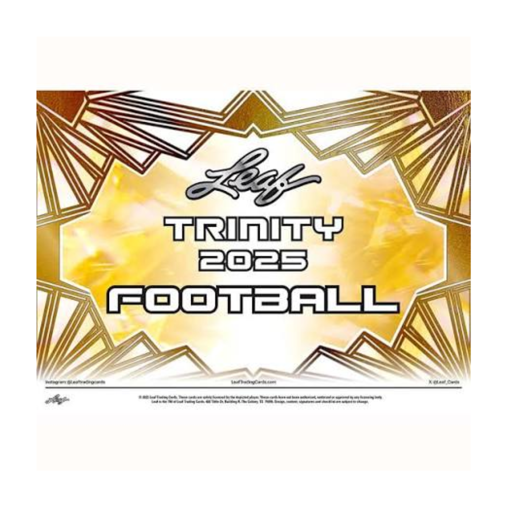 2025 Leaf Trinity Football Jumbo