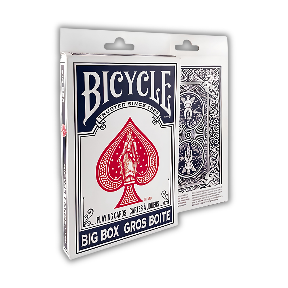 Bicycle Playing Cards - Big Box: Red or Blue (EN)