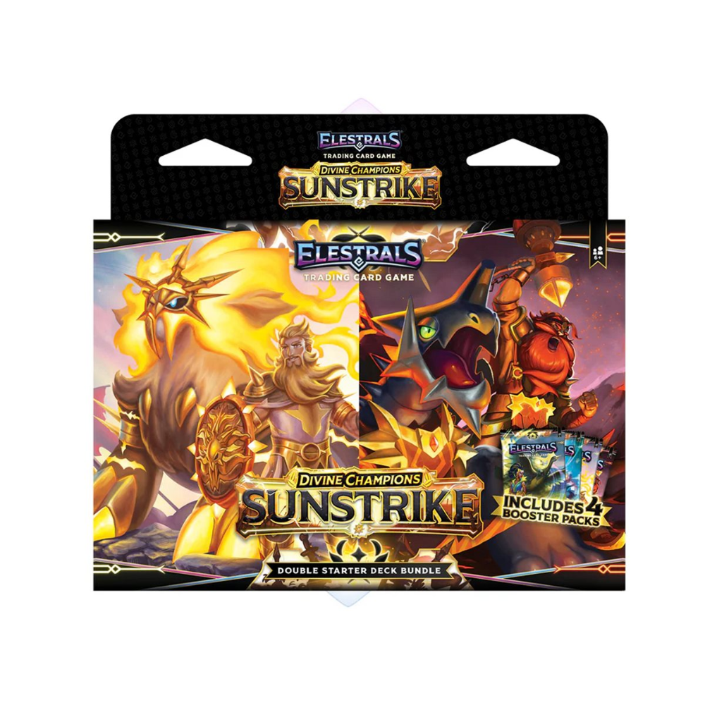 Elestrals TCG - Double Starter Deck - Divine Champions - Sunstrike - Ares vs. Hephaestus (EN)