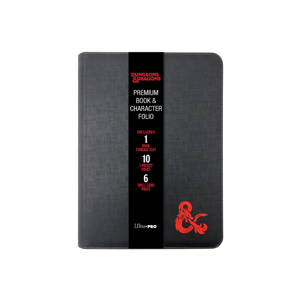 Binder - Premium Zippered - Dungeons & Dragons - Book & Character Folio (EN)