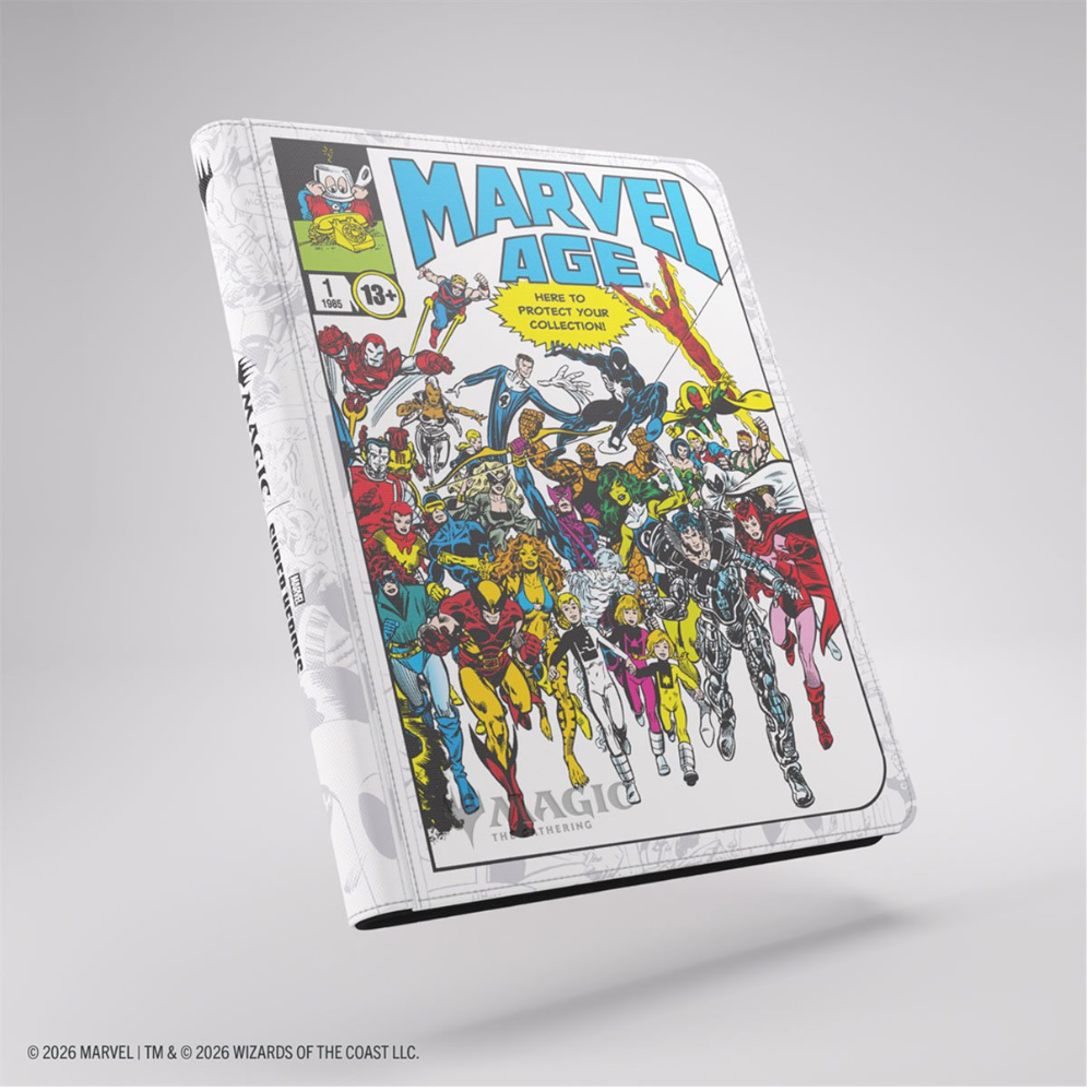 Binder: Magic: The Gathering: Marvel Super Heroes: Zip-Up Album 18-Pkt: Marvel Age (ML)