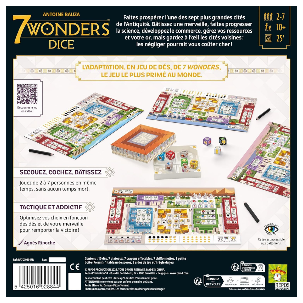 7 Wonders - Dice (FR)