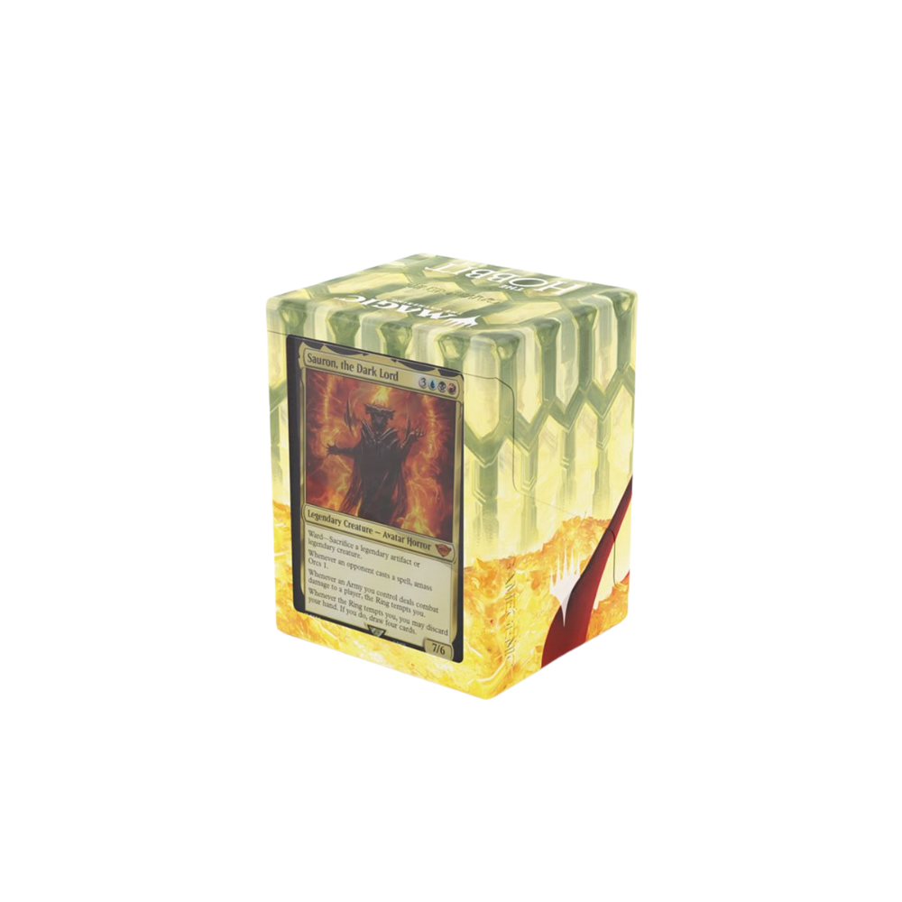 Deck Box: Magic: The Gathering - The Hobbit: Bastion XL (80 ct.) - Smaug the Golden (ML)