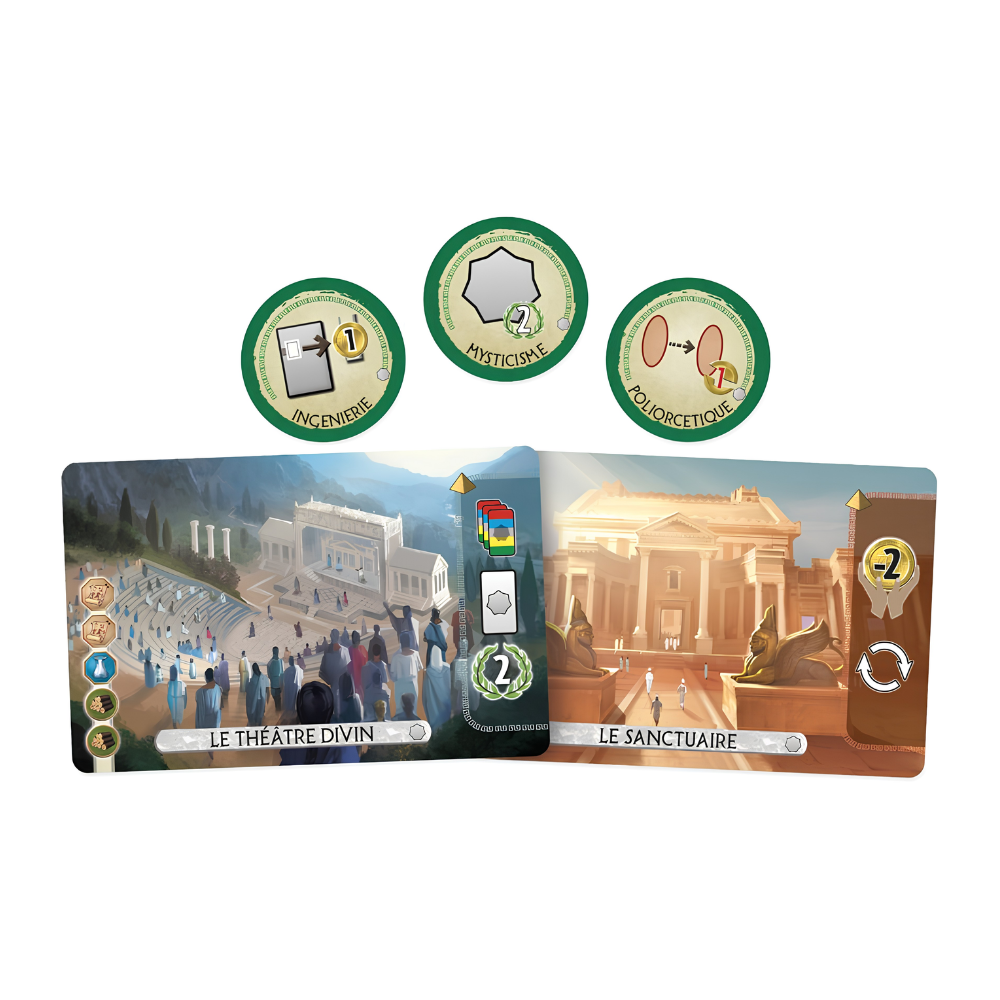 7 Wonders - Duel: Pantheon (FR)