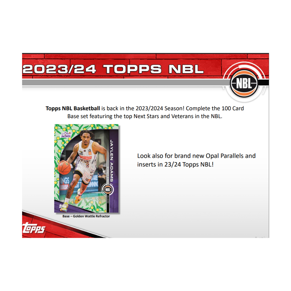 2024 Topps National BK League (NBL) Basketball