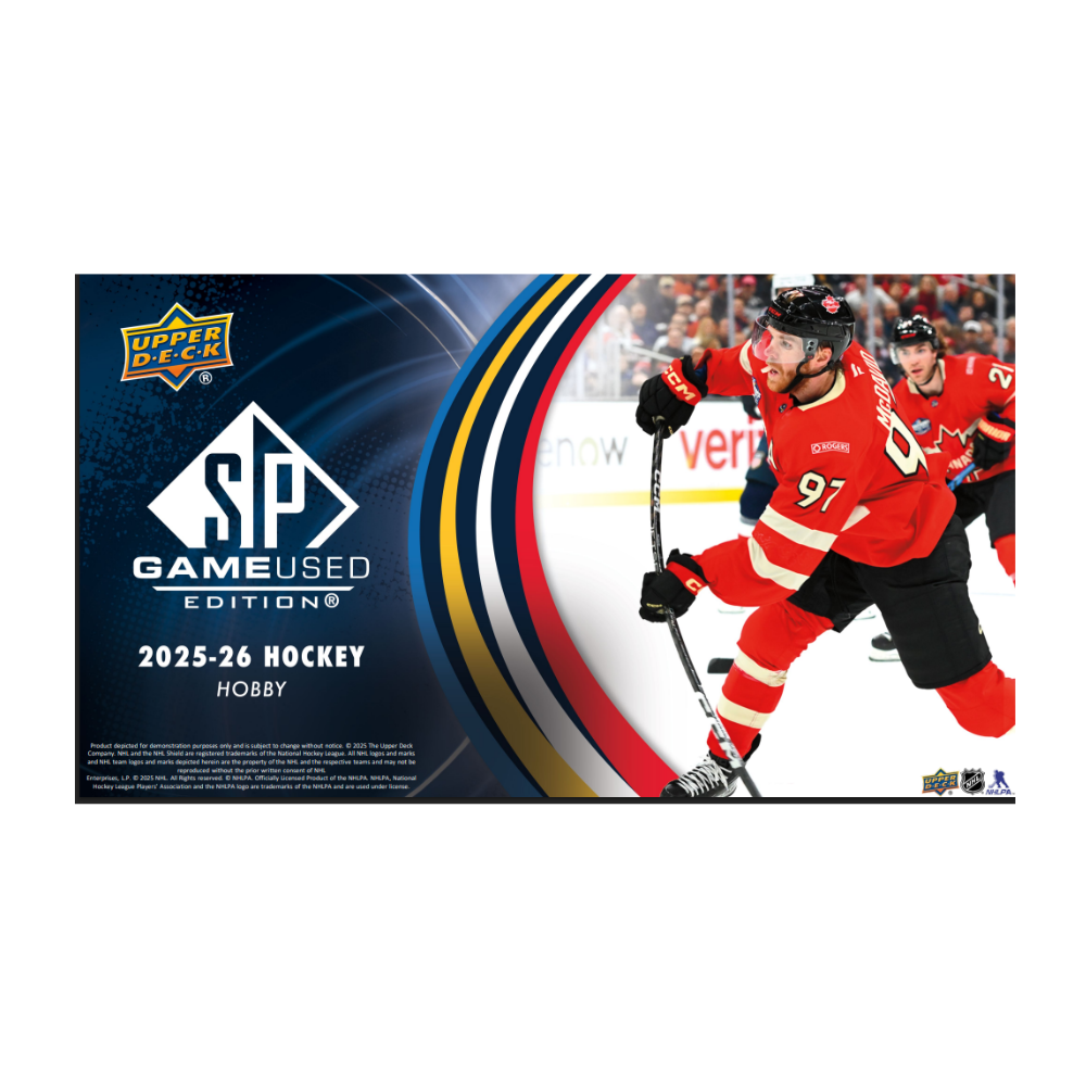 2026 UPPER DECK SP GAME USED HOCKEY HOBBY
