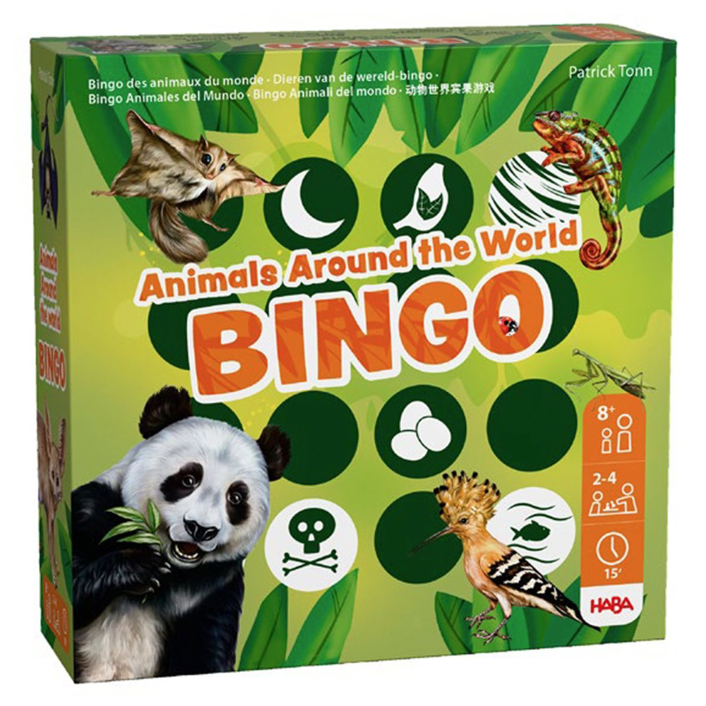 Animals Around the World Bingo (ML)