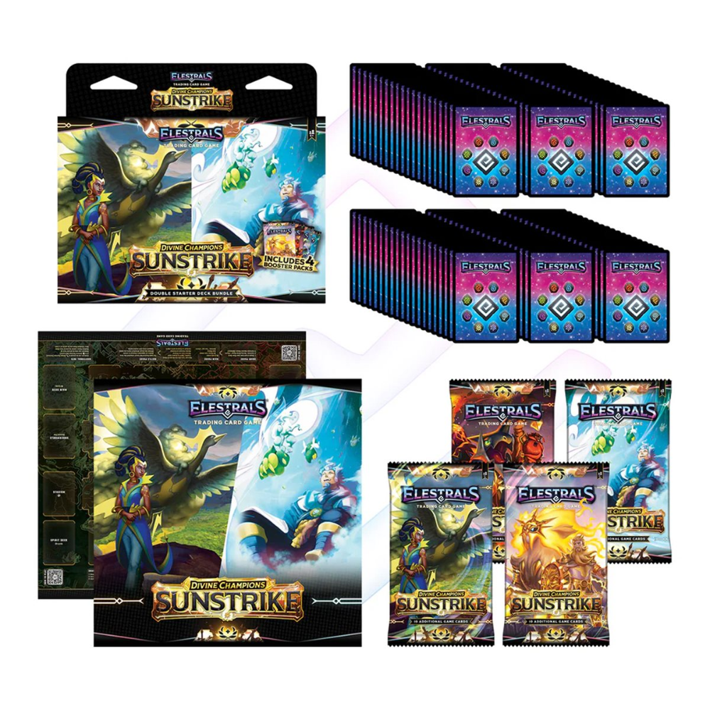 Elestrals TCG - Double Starter Deck - Divine Champions - Sunstrike - Hera vs. Aeolus (EN)