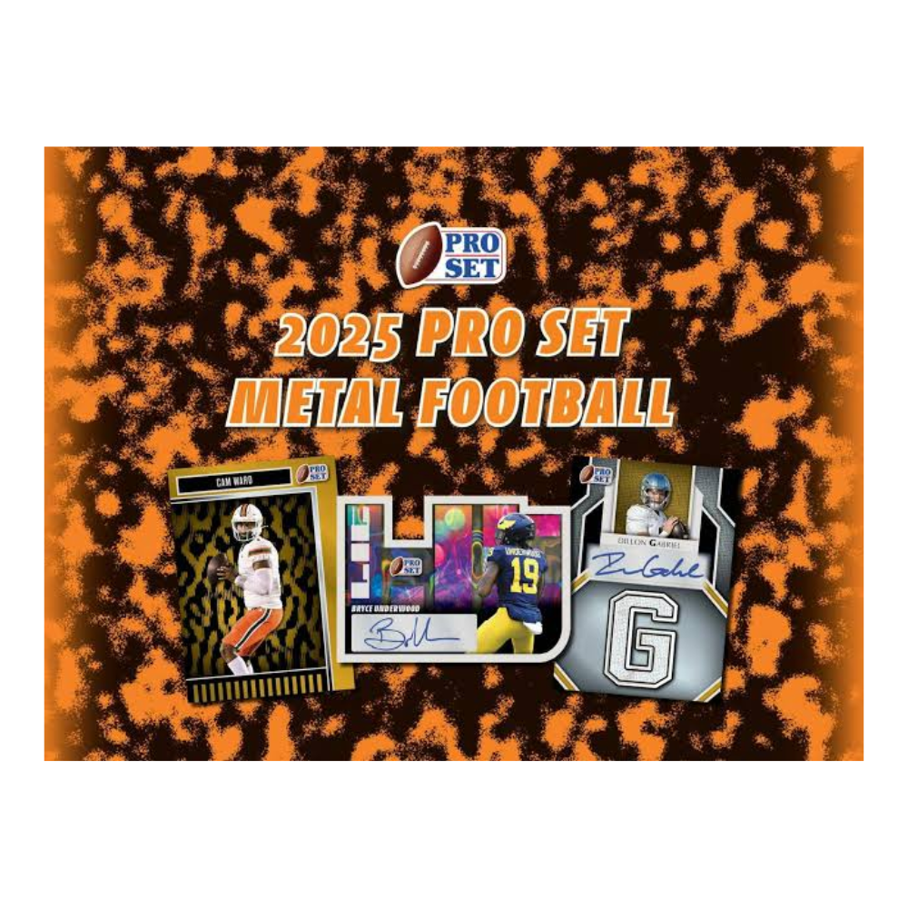 2025 Leaf Pro Set Metal Football Hobby