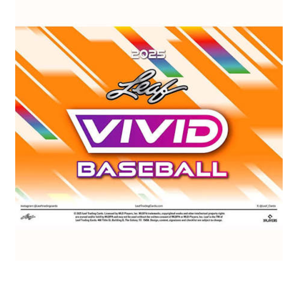 2025 Leaf Vivid Baseball Jumbo