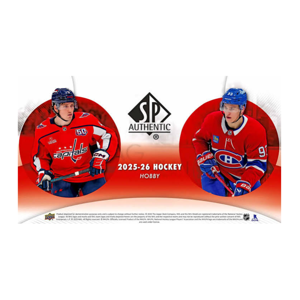 2026 UPPER DECK SP AUTHENTIC HOCKEY HOBBY