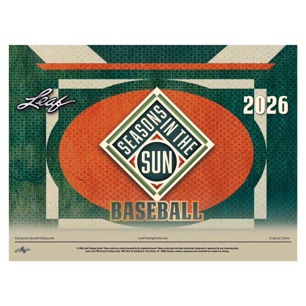 2026 Leaf Seasons In The Sun Baseball