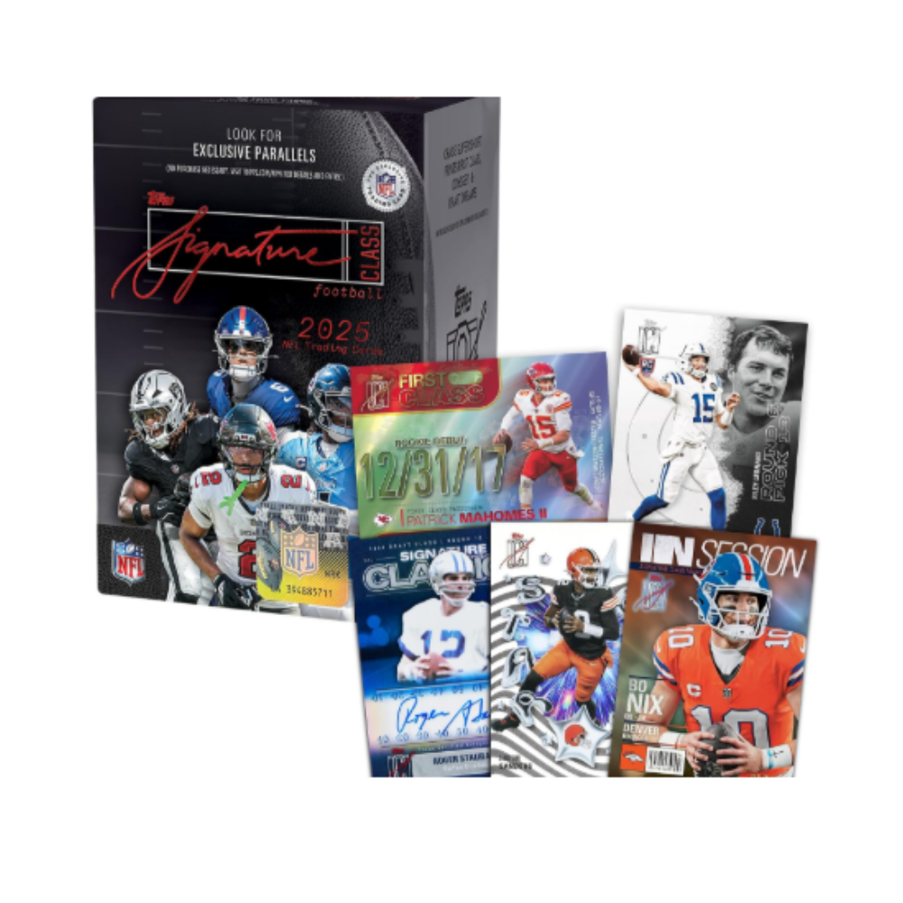 2025 Topps Signature Class Football Value Box
