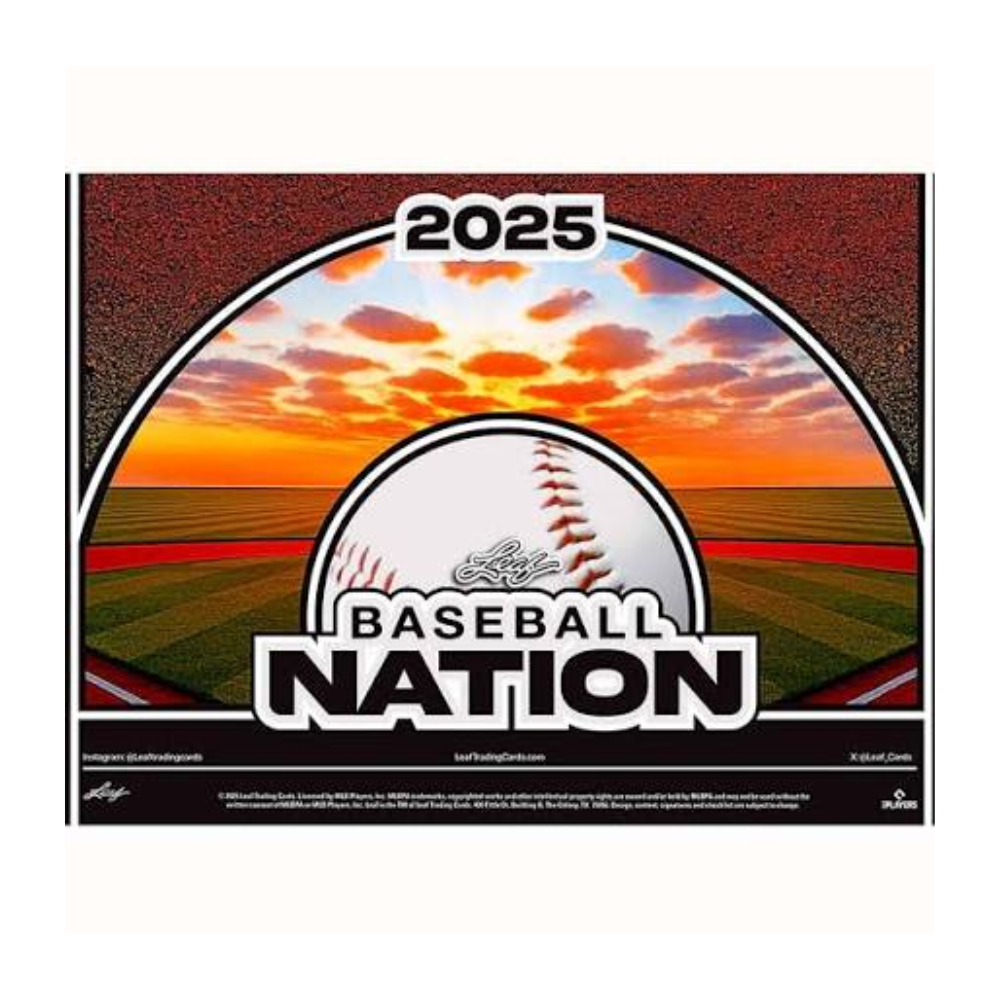2025 Leaf Football Nation Jumbo