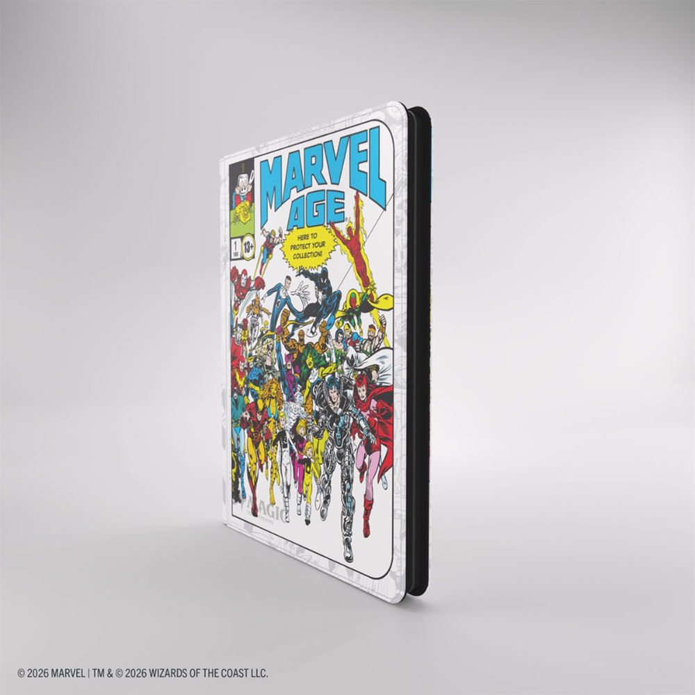 Binder: Magic: The Gathering: Marvel Super Heroes: Zip-Up Album 18-Pkt: Marvel Age (ML)