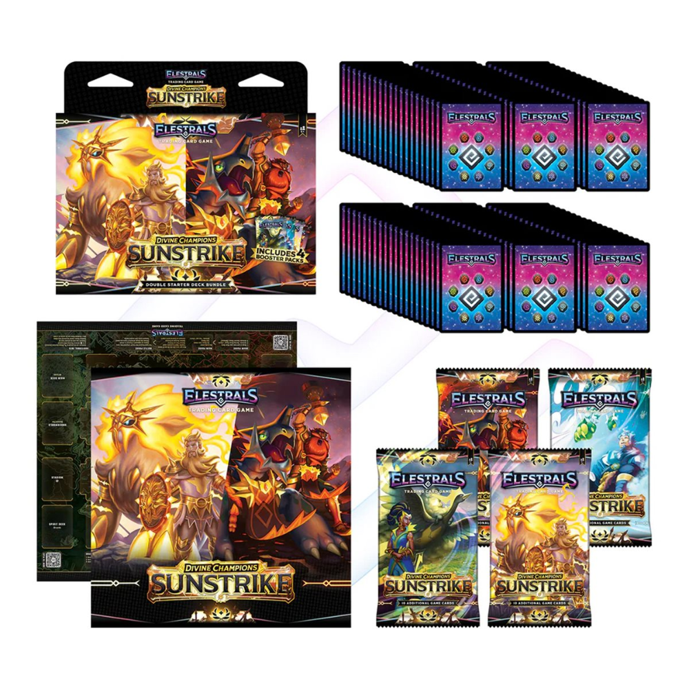 Elestrals TCG - Double Starter Deck - Divine Champions - Sunstrike - Ares vs. Hephaestus (EN)