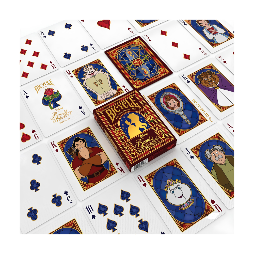 Bicycle Playing Cards - Disney: Beauty and The Beast (EN)