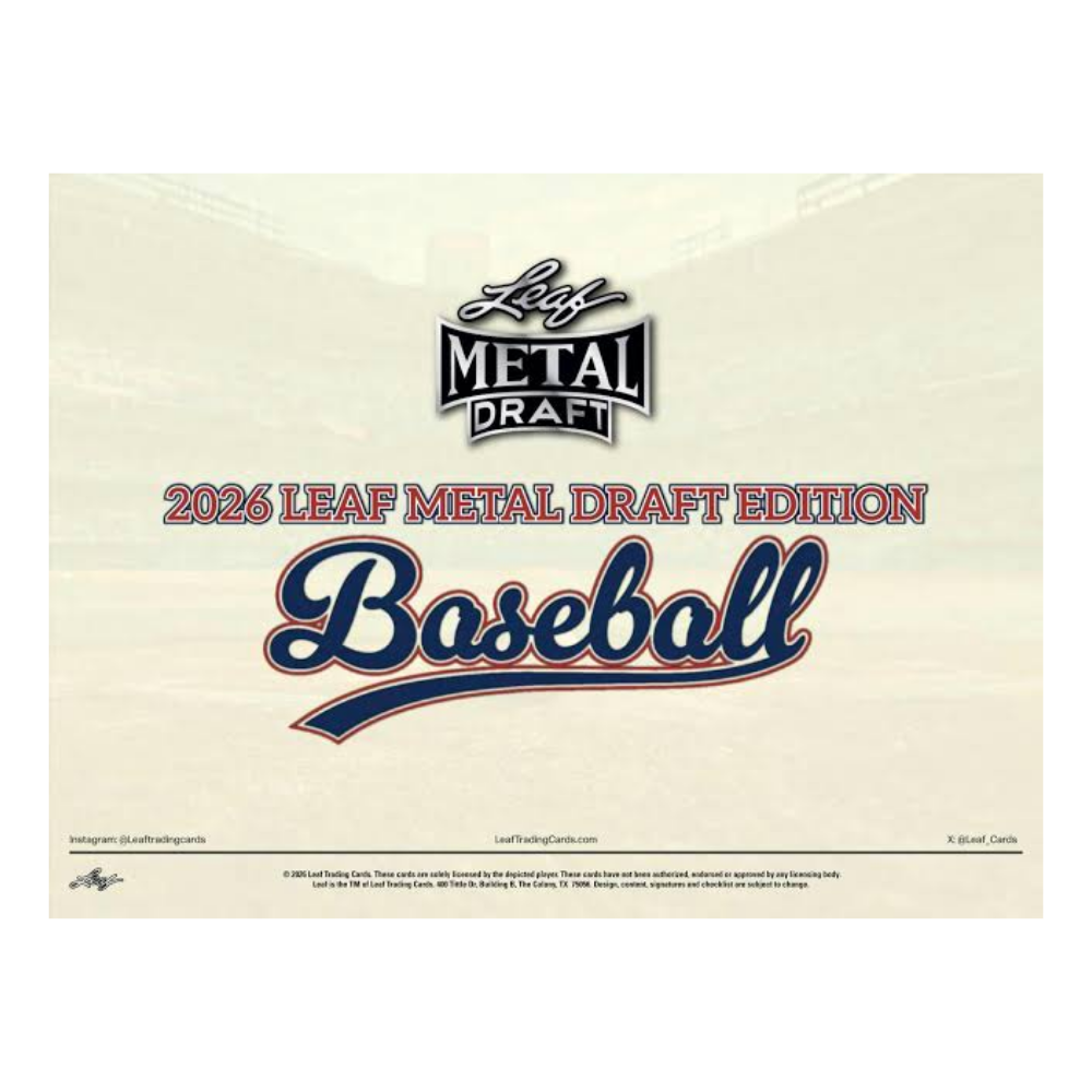 2026 Leaf Metal Draft Edition Baseball