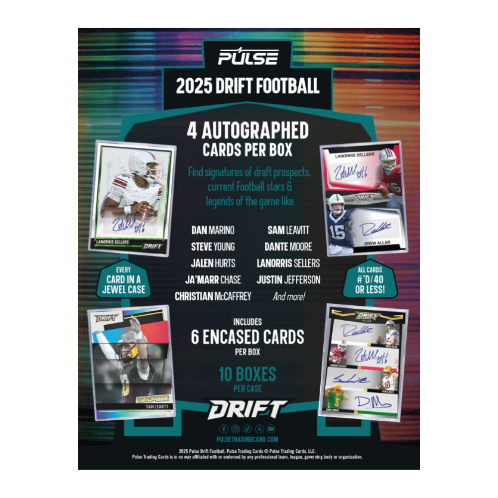 2025 Pulse Drift Football Hobby