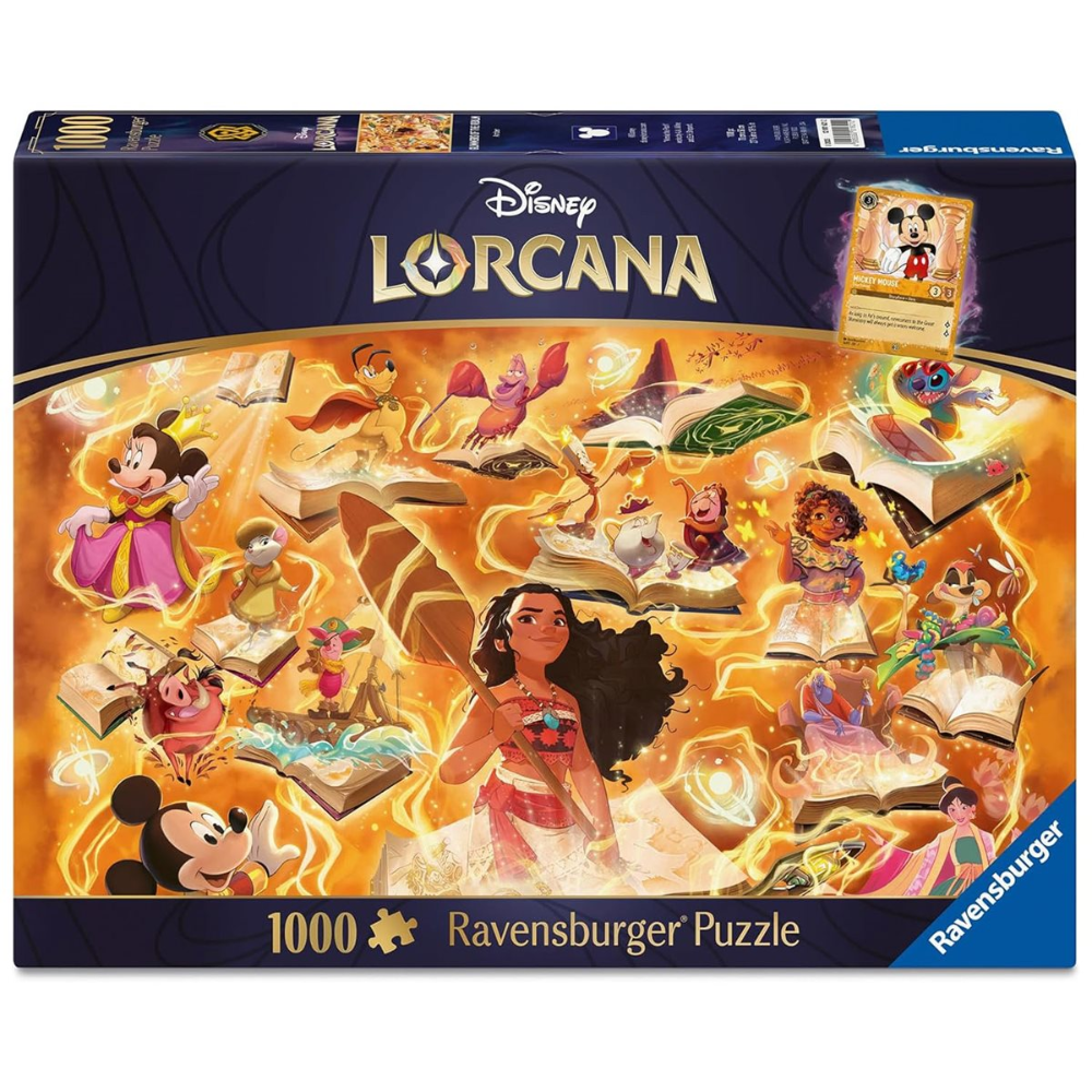 Puzzle - 1000 pcs - Disney Lorcana TCG - Glimmers of the Realm: Amber (EN)