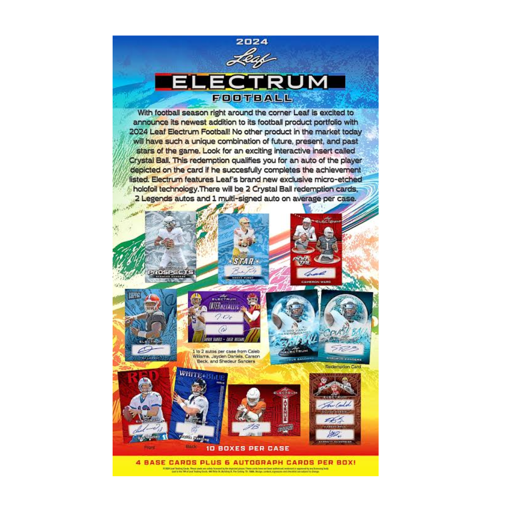 2024 Leaf Electrum Football
