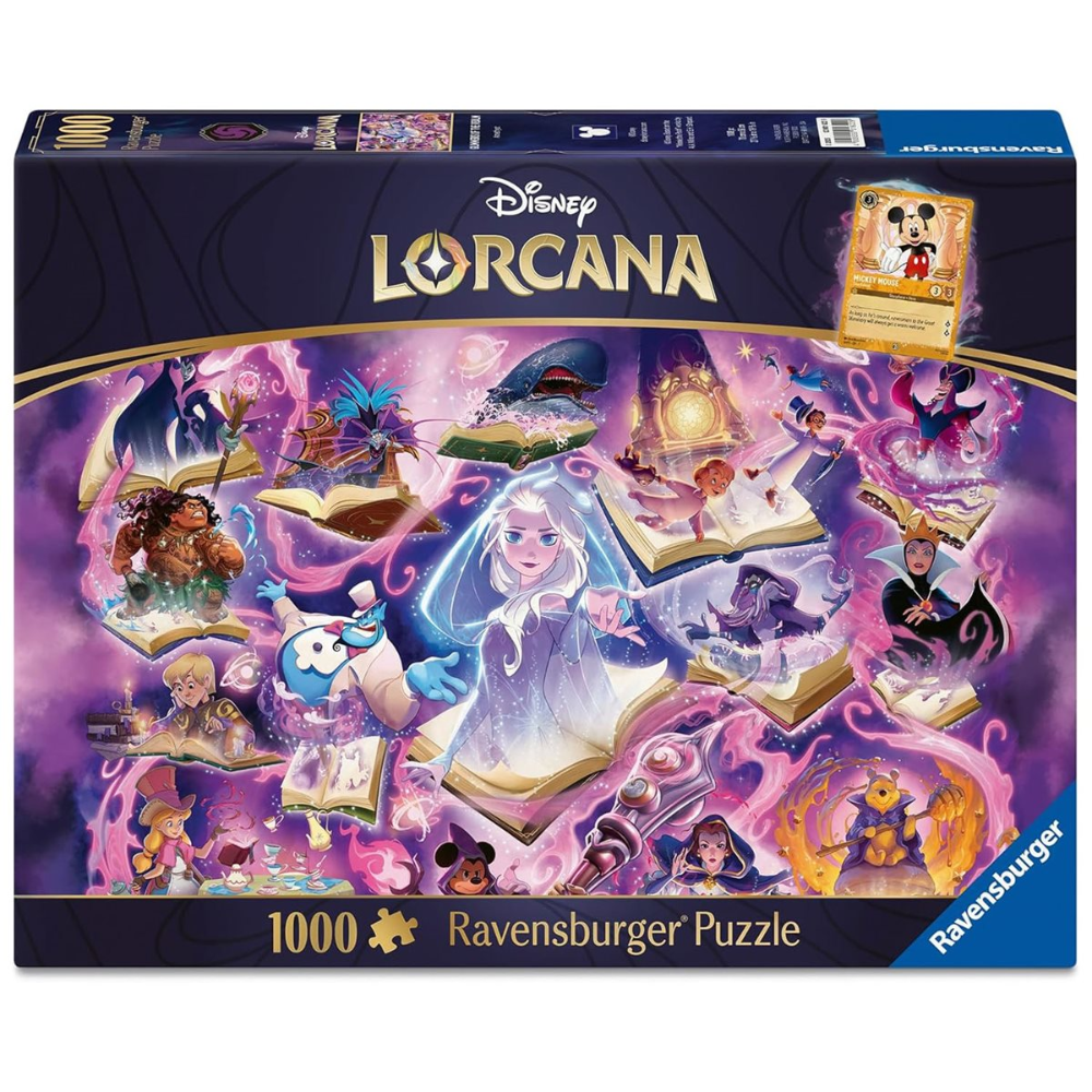 Puzzle - 1000 pcs - Disney Lorcana TCG - Glimmers of the Realm: Amethyst (EN)