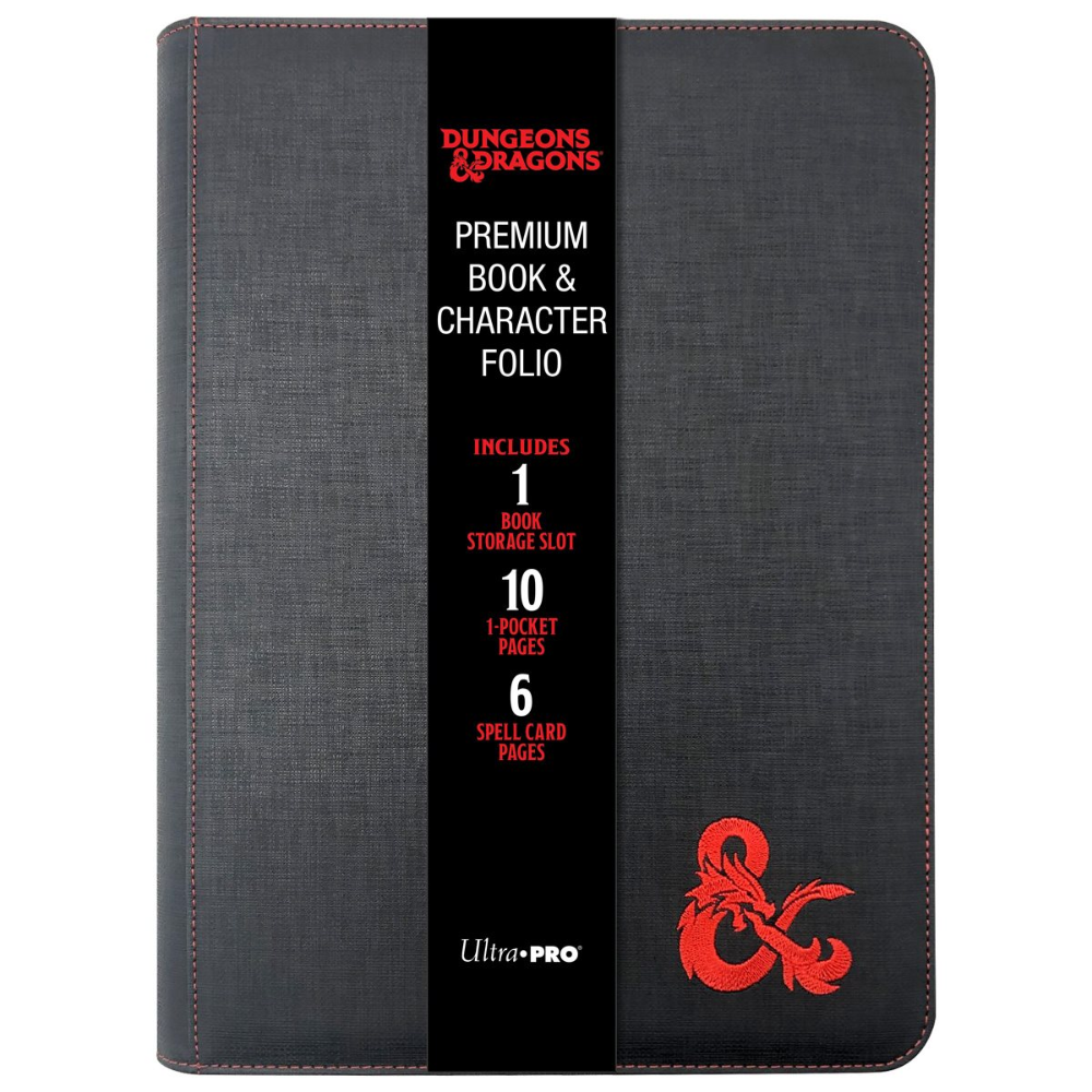 Binder - Premium Zippered - Dungeons & Dragons - Book & Character Folio (EN)