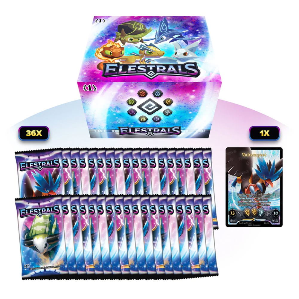 Elestrals TCG - Base Set Booster Display (First Edition) (36 un.) (EN)