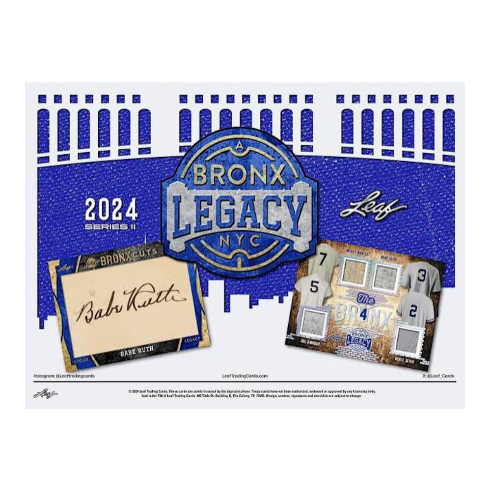 2024 Leaf Bronx Legacy Baseball Series 2