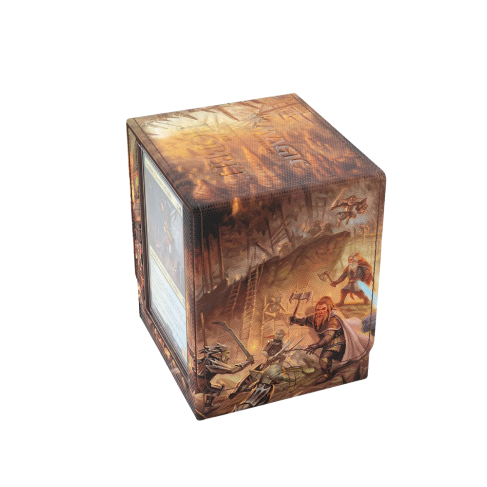 Deck Box: Magic: The Gathering - The Hobbit: Squire PLUS XL (100 ct.) - Battle of Goblin-town (ML)