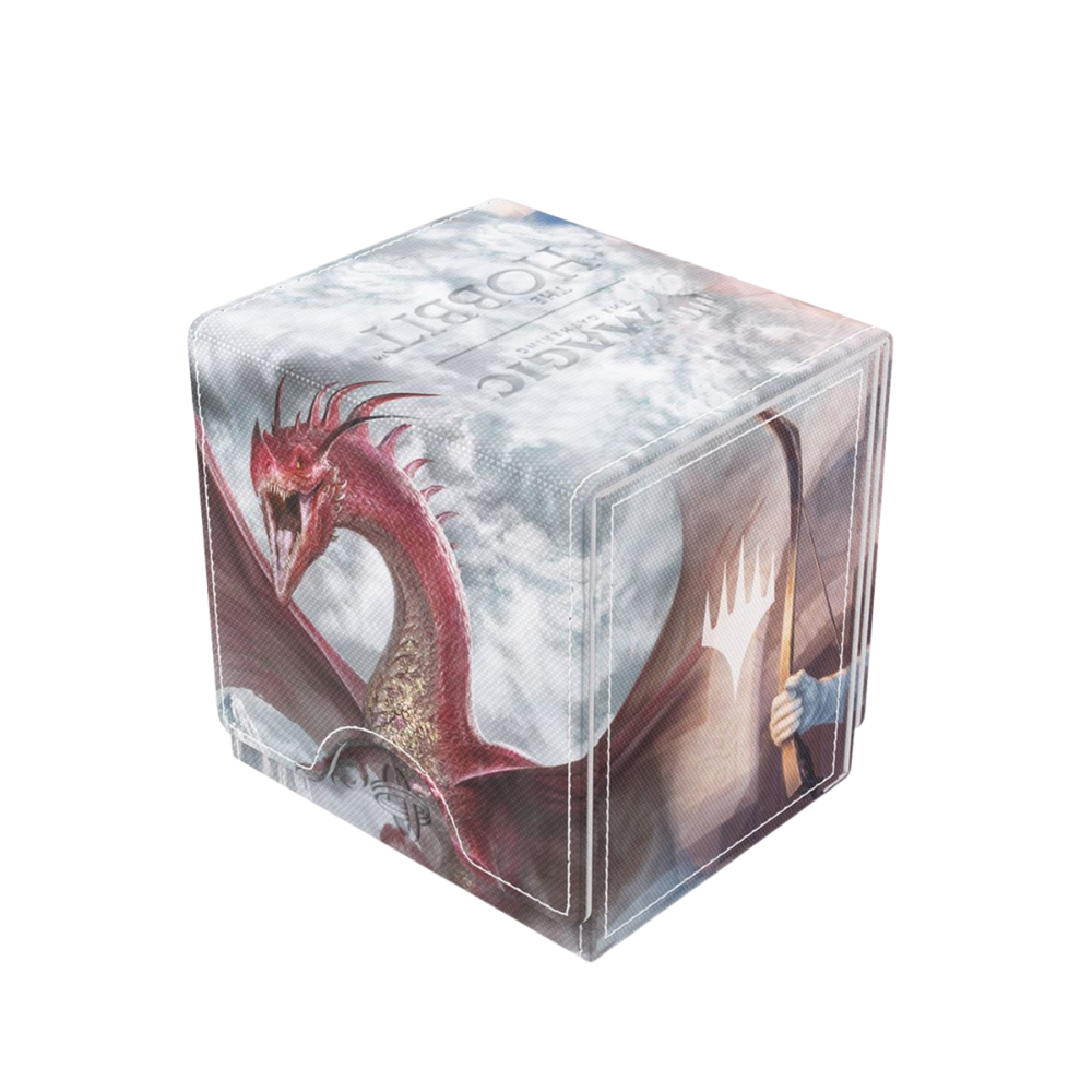 Deck Box: Magic: The Gathering - The Hobbit: Sidekick PRO XL (100 ct.) - Bard, King of Dale / Smaug, W