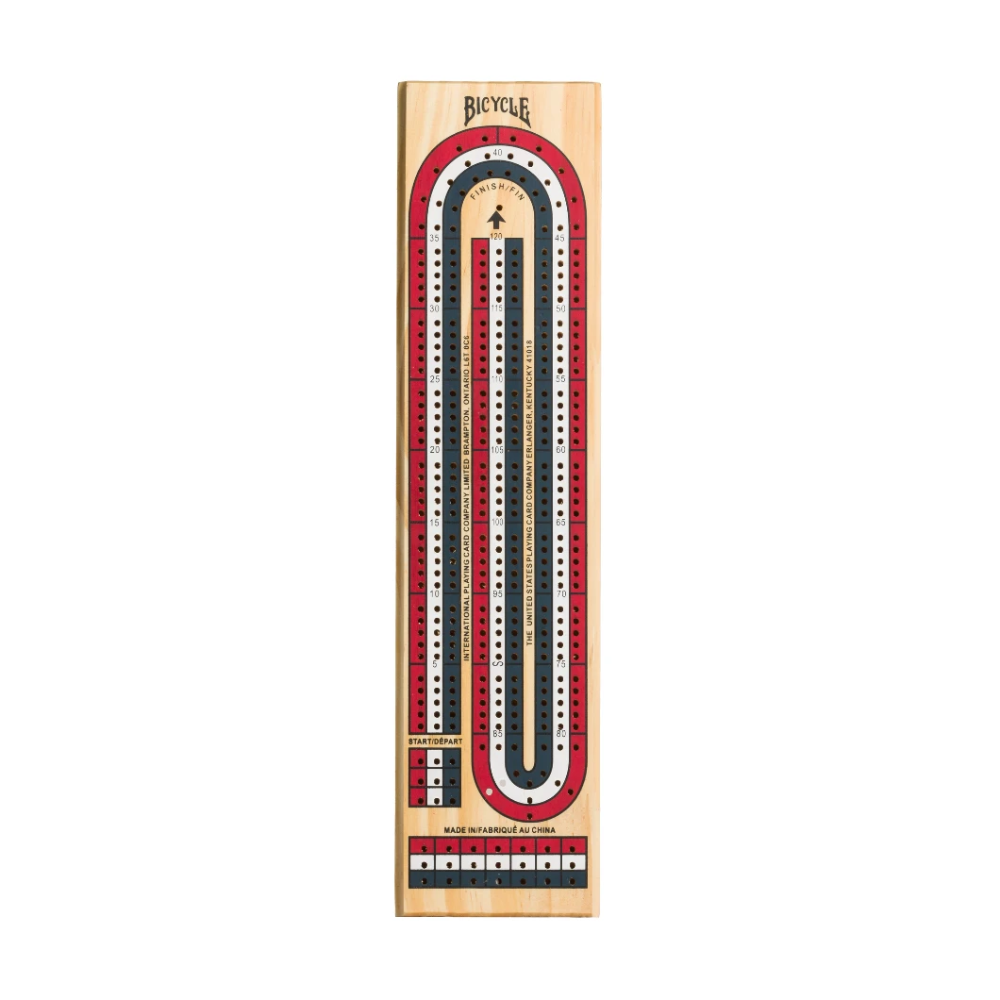 3-Track Cribbage Board (EN)