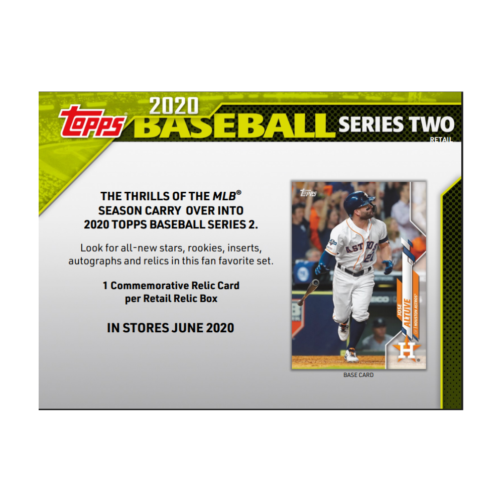 2020 Topps Baseball Series 2 Retail
