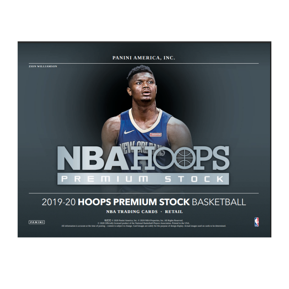2020 Panini Hoops Premium Stock Basketball Fat Pack