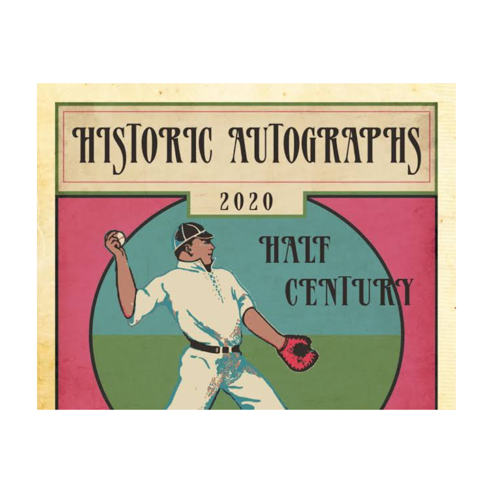 2020 Historic Autograph Half Century Baseball