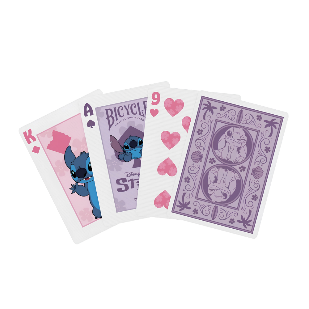 Bicycle Playing Cards - Disney: Stitch Purple (EN)