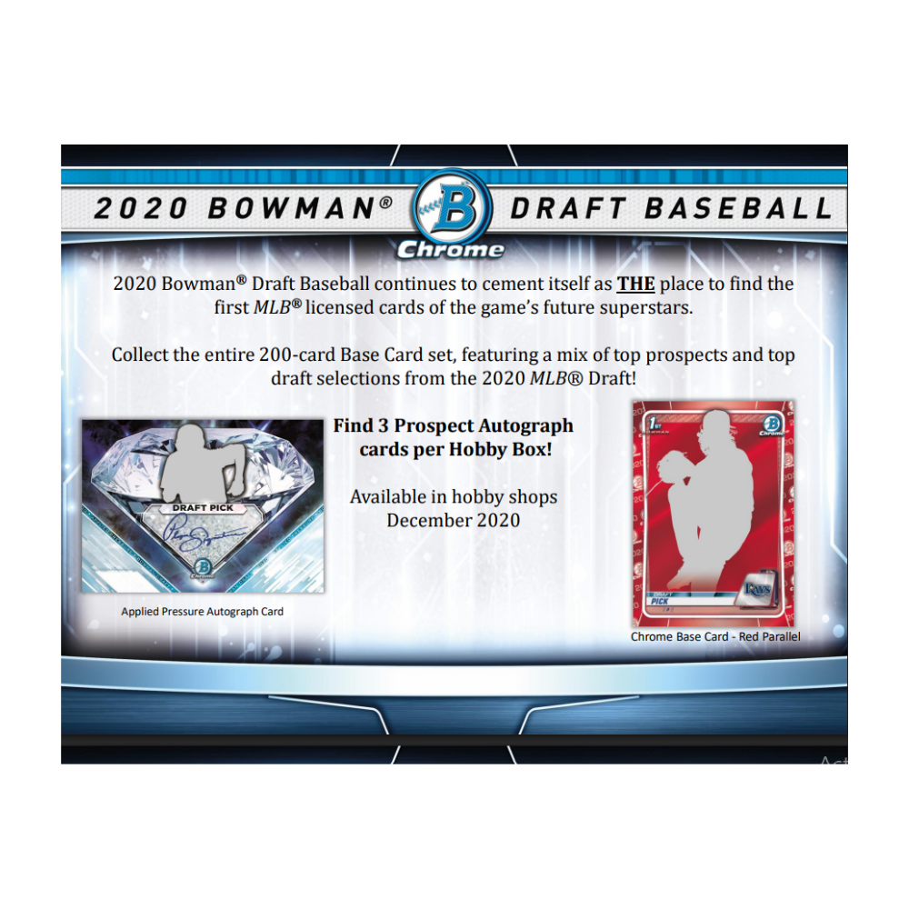 2020 Bowman Draft and Prospect Baseball Hobby