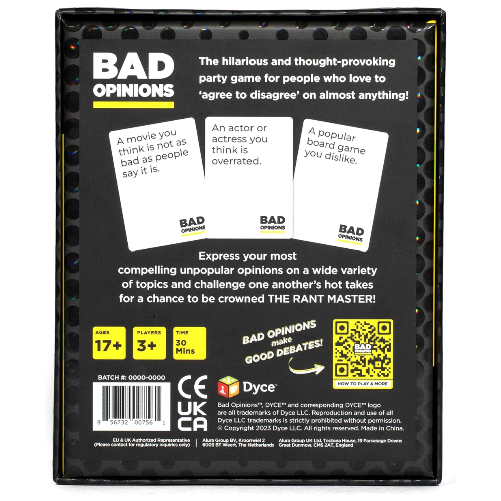 Bad Opinions (EN)