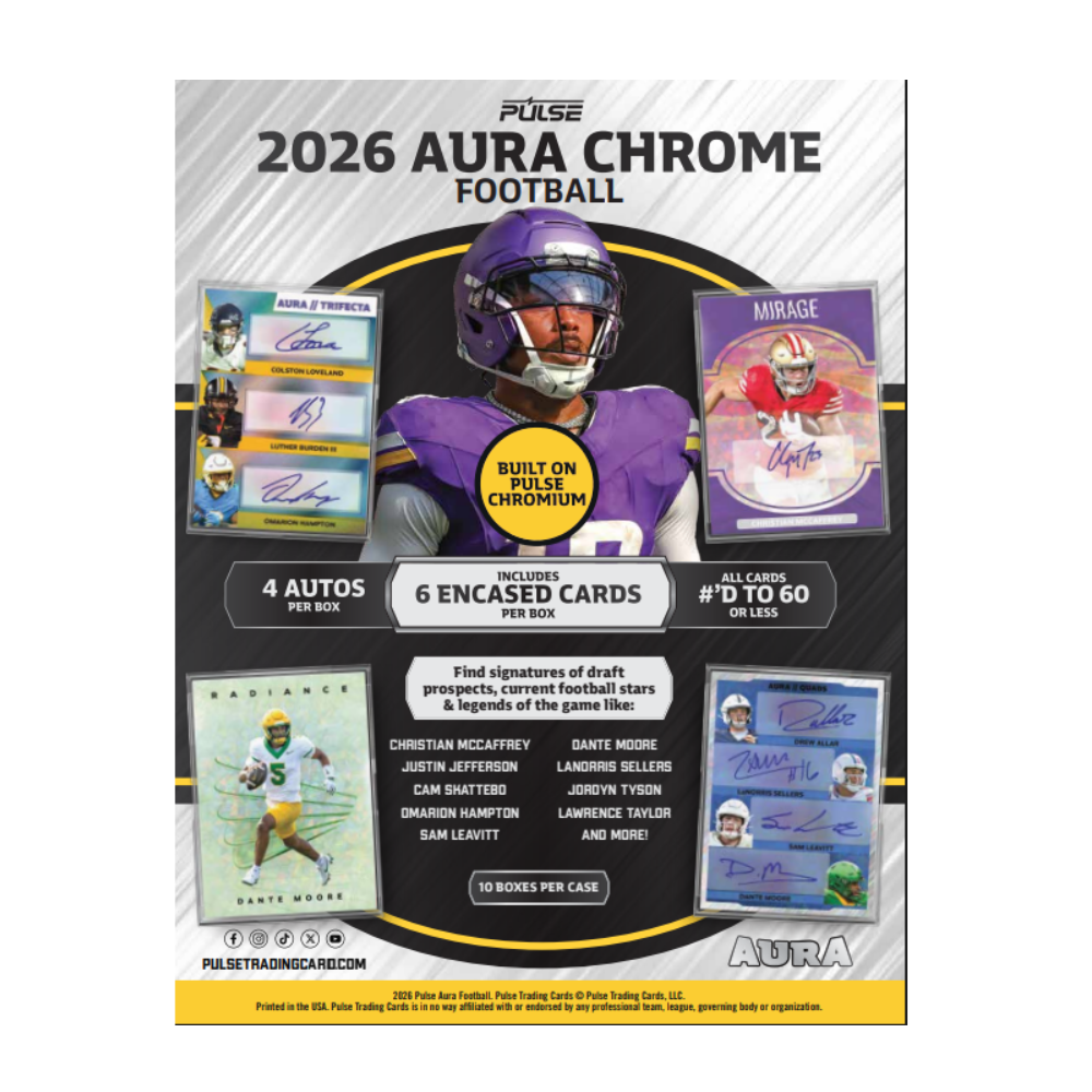 2026 Pulse Aura Football Hobby Box