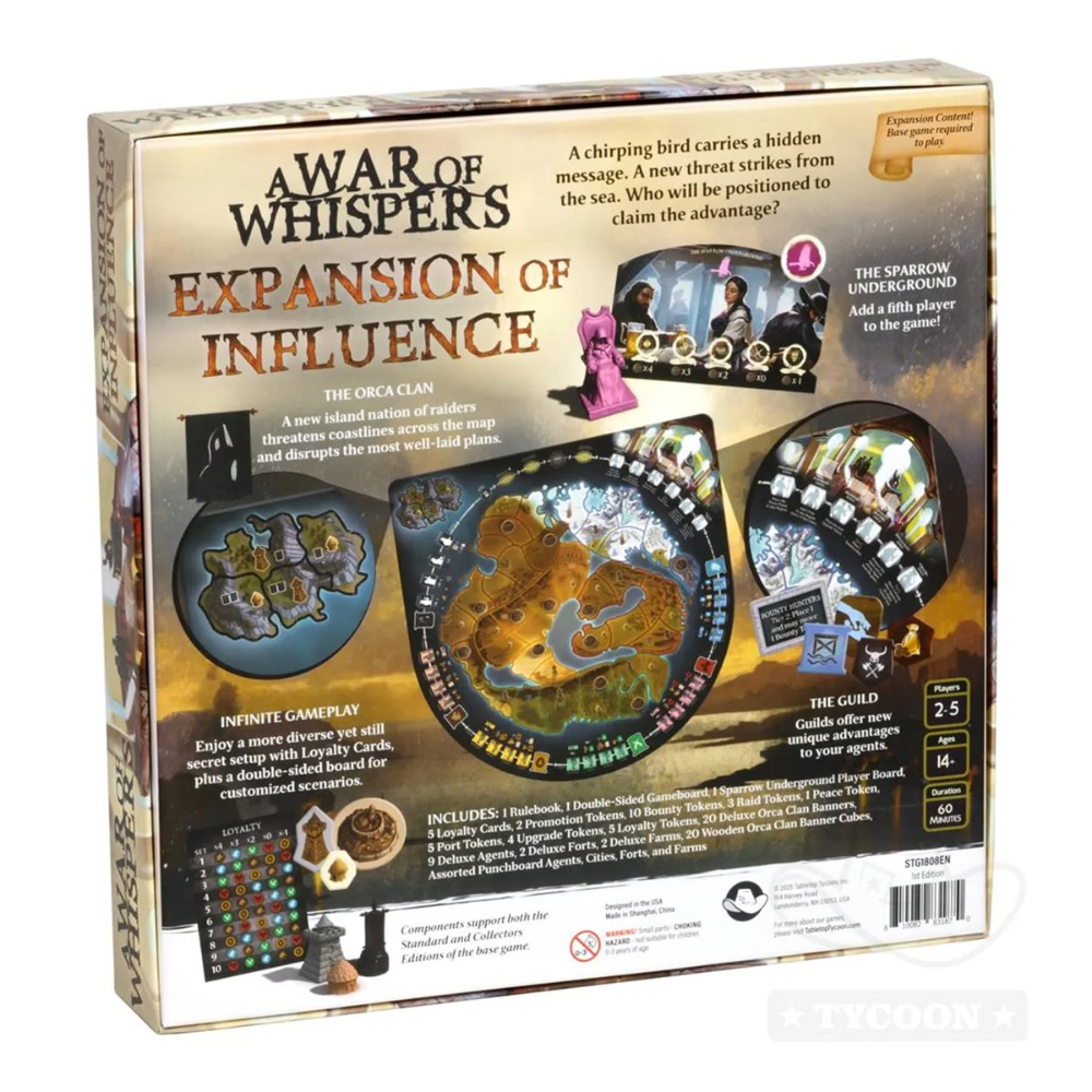 A War of Whispers: Expansion of Influence (EN)